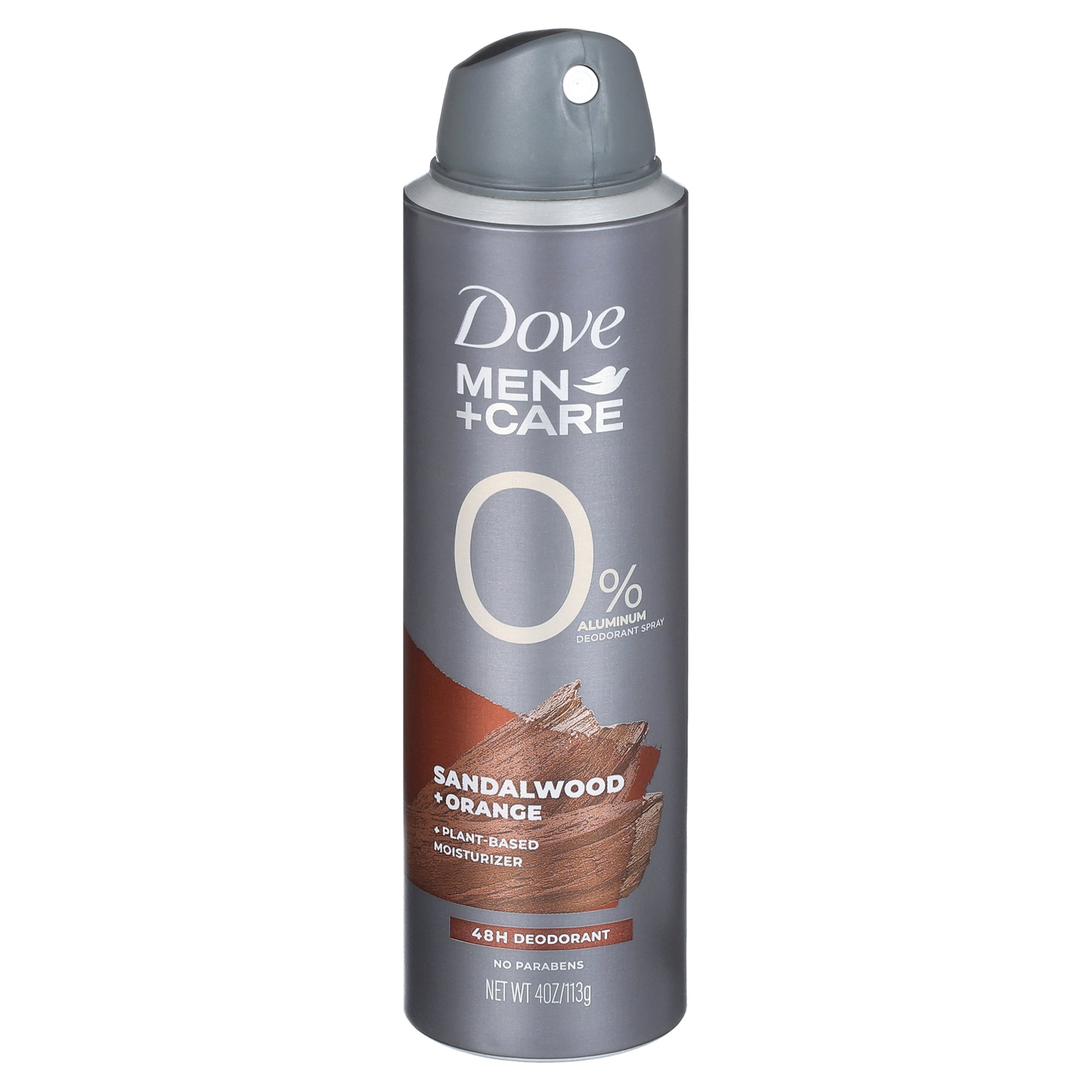 Dove Men+Care 0% Aluminum Deodorant Spray 4 oz