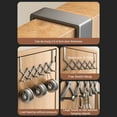 thumbnail image 3 of pitrice Door Hook Organizer Practical Function For Coat Storage Clothes Hanger Hanging Hooks Hooks On Door white 6 hooks, 3 of 6