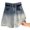 Blue#jean shorts women denim, variant on nerohusy Denim Shorts Women,Jean Shorts Womens Teen Girls Casual Summer Mid Rise Stretchy Ripped Cuffed Hem Denim Shorts with Pockets,Blue,S