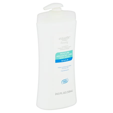 Equate Beauty Fragrance Free Moisture Advanced Care Body Lotion, 24.5 Fl. Oz.