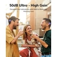 thumbnail image 5 of ELEHEAR Beyond Pro OTC Hearing Aids, Bluetooth, App Control, Champagne Gold, 5 of 10