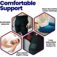 thumbnail image 4 of OhhGo Hip Brace, Adjustable Thigh Compression Sleeve, Hip Pain Groin Support Wrap Belt for Men Women Sciatica Pain Relief, Pulled Muscles Support, 4 of 14