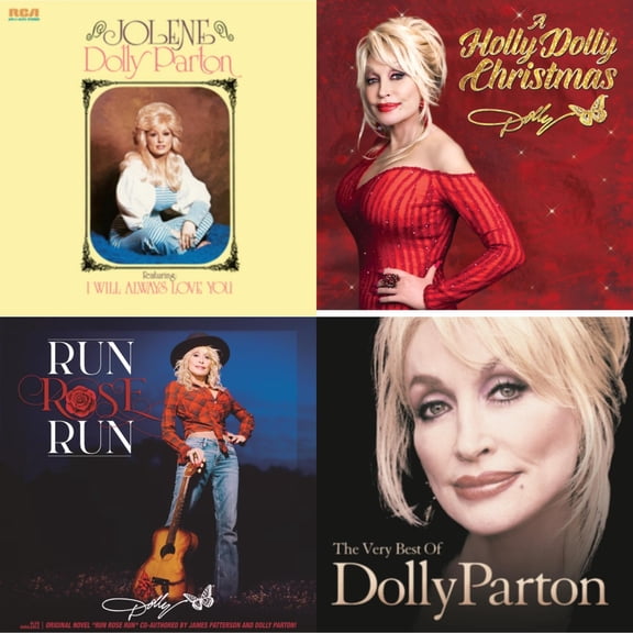 Holly Dolly Christmas (Ultimate Deluxe Edition) & Jolene (140G/Dl Insert) & Run Rose Run & Very Best Of Dolly Parton (2LP)