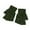 Green, variant on Winter Thermal Fingerless Gloves for Kids Adults Knitted Half Finger Hand Mittens Cold Weather Indoor Outdoor Warm,One Size
