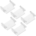 thumbnail image 1 of Juego de 5 conectores de vías de tren, adaptador de vías de plástico para un juego estable y fluido en casa, guardería y escuela, 1 of 8