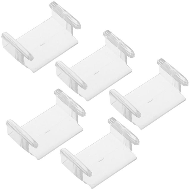 Juego de 5 conectores de vías de tren, adaptador de vías de plástico para un juego estable y fluido en casa, guardería y escuela
