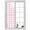 Pink, variant on No Glue Heat Blocking Window Flims, Light Pink Buffalo Check Window Privacy Film Frosted, Farmhouse Plaid Modern Geometric Peep-proof Door Windows Tint for Bathroom, Dormitory, 17.7 x 78.7 Inches