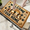 thumbnail image 5 of Steadline Extra Large Non-Slip Floor Mat - Super Absorbent Polyester Rug with Anti-Skid Backing for High Traffic Areas - Machine Washable Door Mat for Family Home Safety, 5 of 6