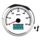 thumbnail image 2 of Medidor de velocidad GPS ABS + Tacómetro de puntero de acero inoxidable A prueba de polvo Velocidad impermeable Temperatura del agua y presión de aceite Pantalla 3 en 1 para ANGGREK Otros, 2 of 8