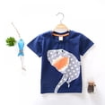 thumbnail image 3 of URMAGIC Little Boys Summer Clothes Cartoon Cotton Tops Tees Kids Baby Toddler Short Sleeve T-Shirts 2-8T, 3 of 4