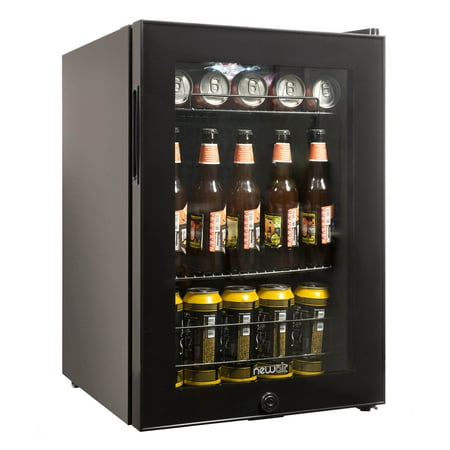 NewAir AB-850B Beverage Cooler and Refrigerator, Small Mini Fridge with Glass Door, (Best Rated Mini Fridge)