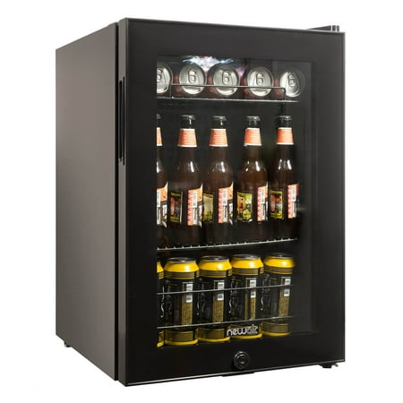 NewAir AB-850B Beverage Cooler and Refrigerator, Small Mini Fridge with Glass Door, (Best Refrigerator For The Money 2019)