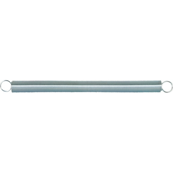 1-1/8 in. x 16 in., .105 Diameter, Closed Single Loop, Extension Spring