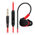 thumbnail image 1 of Matsuzay Auriculares S500 con gancho para la oreja, auriculares deportivos con cable, auriculares de música a prueba de sudor, Supergraves Teléfono y Comunicación Rojo, 1 of 1