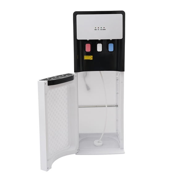 Bottom Loading Hot Cold Water Dispenser, 3 Temperature Floor Standing Water Cooler with Overheat Protection for Home Office