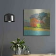thumbnail image 6 of Luxe Metal Art 'Fox Farm Woods' by Mike Kelly, Metal Wall Art, 24"x24", 6 of 7