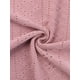 thumbnail image 5 of Blusas de verano de mujer plus size Agnes Orinda, con escote en V, mangas cortas y diseño hueco, talla 3X, color rosa, 5 of 6