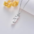 thumbnail image 3 of Dorunmo Clear Quartz Crystal Necklace for Women 925 Sterling Silver Sunflower Pendant Reiki Healing Crystal Energy Stone Jewelry Gift, 3 of 6
