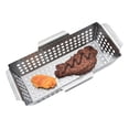 thumbnail image 2 of CIYISON Stainless Steel Grilling Plates Rectangular Vegetable Grilling Baskets for BBQ, 2 of 14
