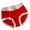 Red, variant on MuZeFu Underwear for Women Briefs Women's Oversized Comfortable Cotton Women's Underwear