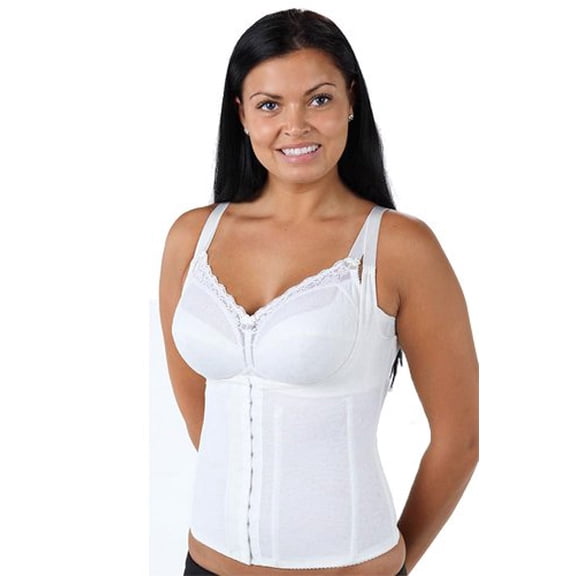Women's Cortland Intimates 9609 Shaping Torsette (Pearl White 8X)