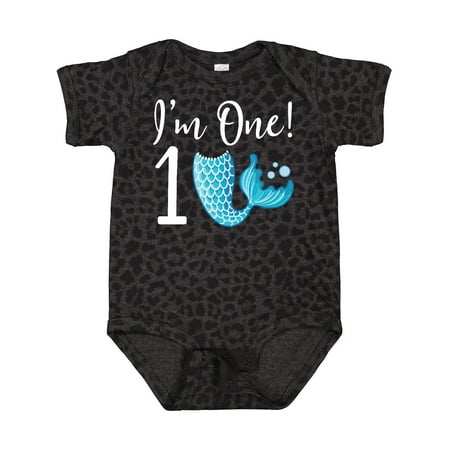 

Inktastic 1st Birthday Mermaid Party Gift Baby Girl Bodysuit