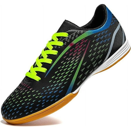 VividVelocity Indoor Soccer Shoes Mens Futsal Shoes for Women Youth Professional Athletic Soccer Shoe