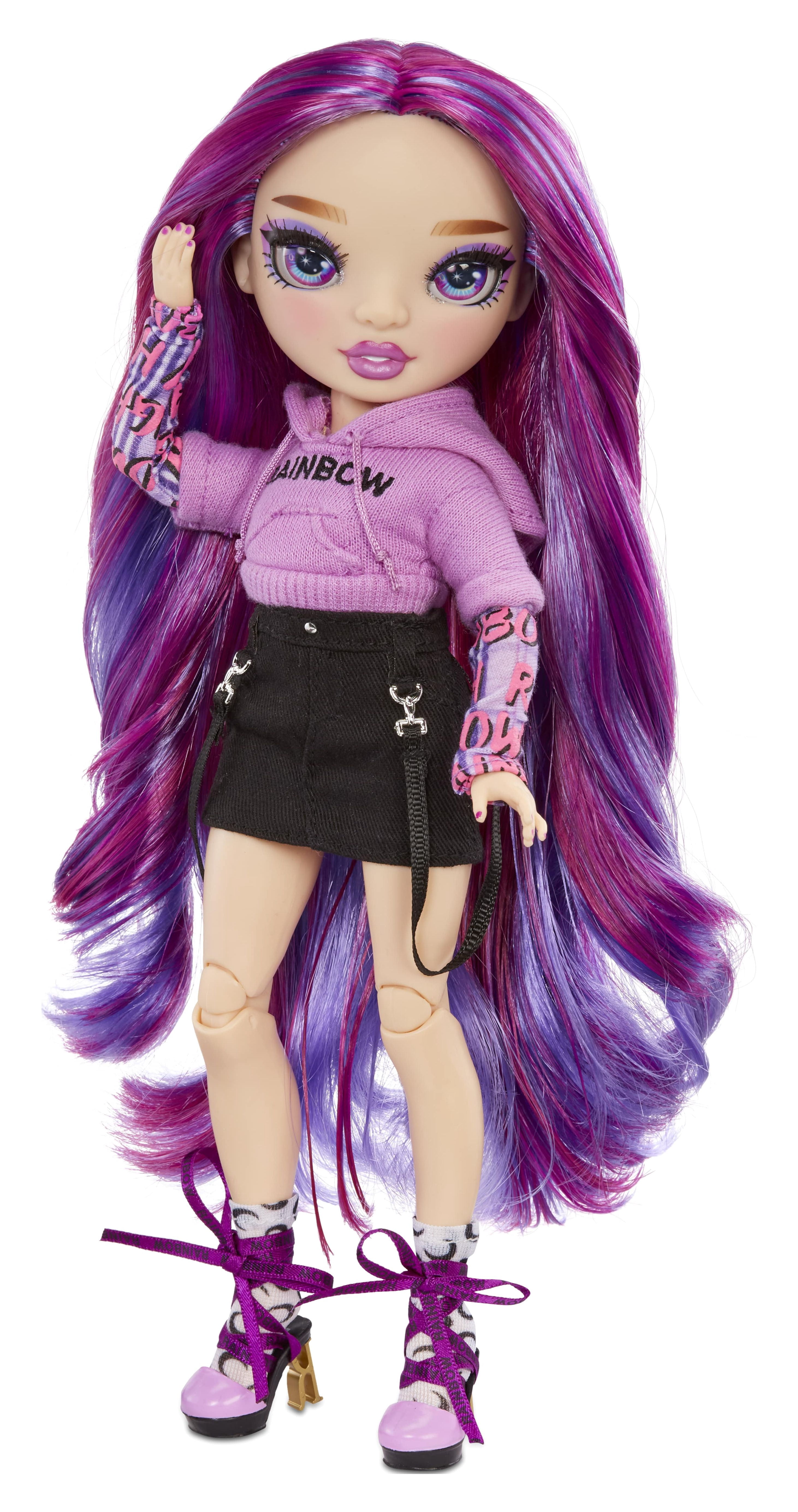 Rainbow High Emi Vanda Orchid Fashion Doll Playset, 9 Pieces