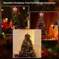 thumbnail image 4 of Adorno para árbol de Navidad, ratán, natural, con 50 luces LED, 4 of 7