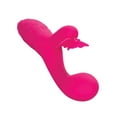 thumbnail image 4 of California Exotic Novelties Rechargeable Butterfly Kiss Vibrator - Pink, 4 of 5