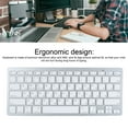 thumbnail image 4 of Clavier Ultra Mince, Clavier BT Sans Fil avec Touches à Ciseaux, Clavier Bilingue Compatible avec IOS,, 4 of 7