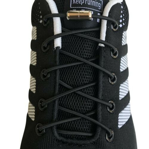 No Tie Lazy Shoelaces Elastic Lock Running Jogging Canvas Sneakers Shoes Laces