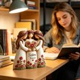 thumbnail image 5 of Resin Sisters Figurine Statue 3.93x1.57in Creative Art Sculpture for Desktop Display Keepsake Home Decoration, 5 of 8