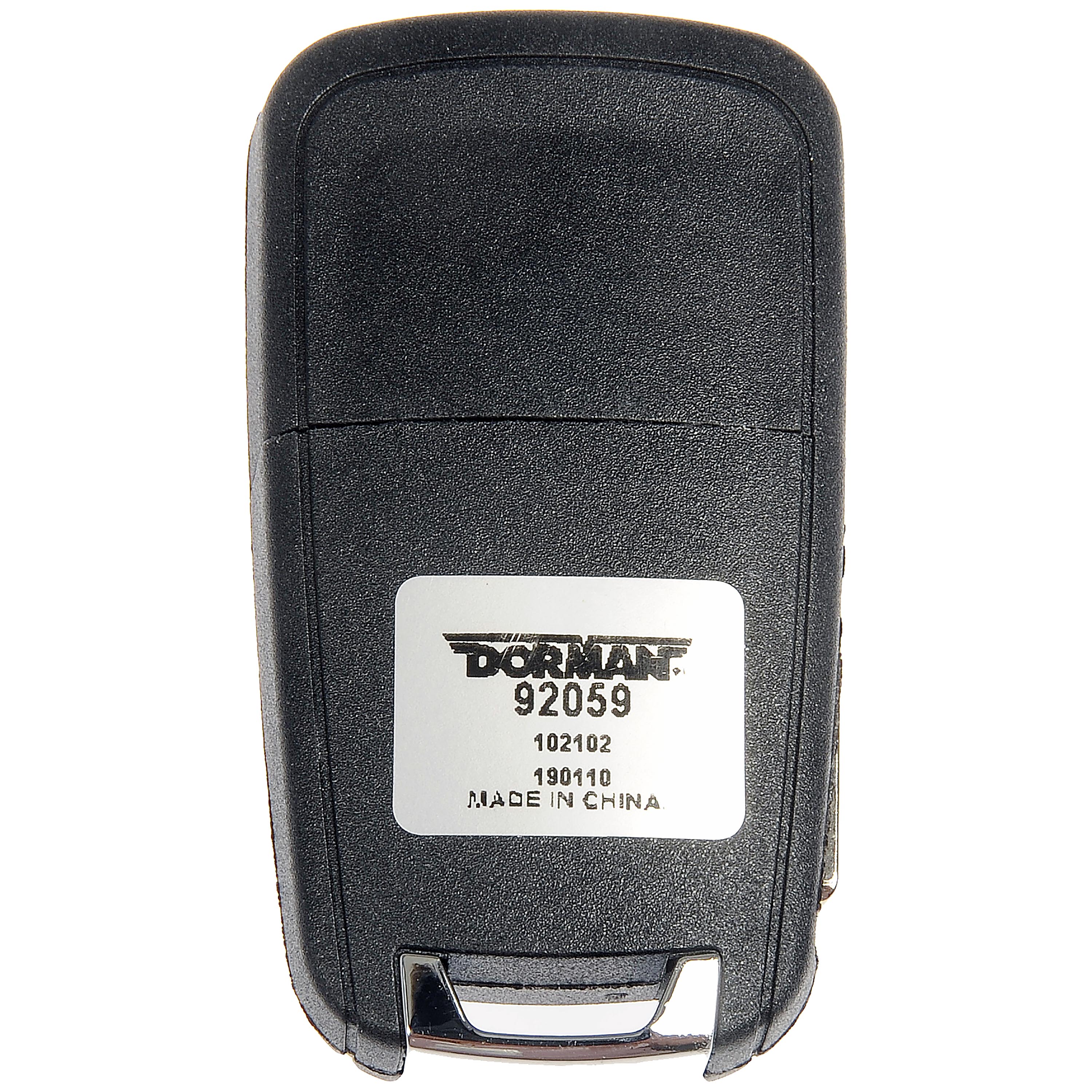 Dorman 92059 Keyless Entry Transmitter Cover for Specific Chevrolet Models, Black Fits select: 2010-2017 CHEVROLET EQUINOX