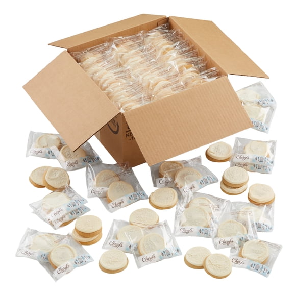 Cheryl's Cookies® Wedding Celebration Cookies 100ct Case, Cookies Individually Wrapped, Gourmet, & Fresh-Baked, Kosher, Bulk Value Gift Pack, Snack, Treats, Desserts