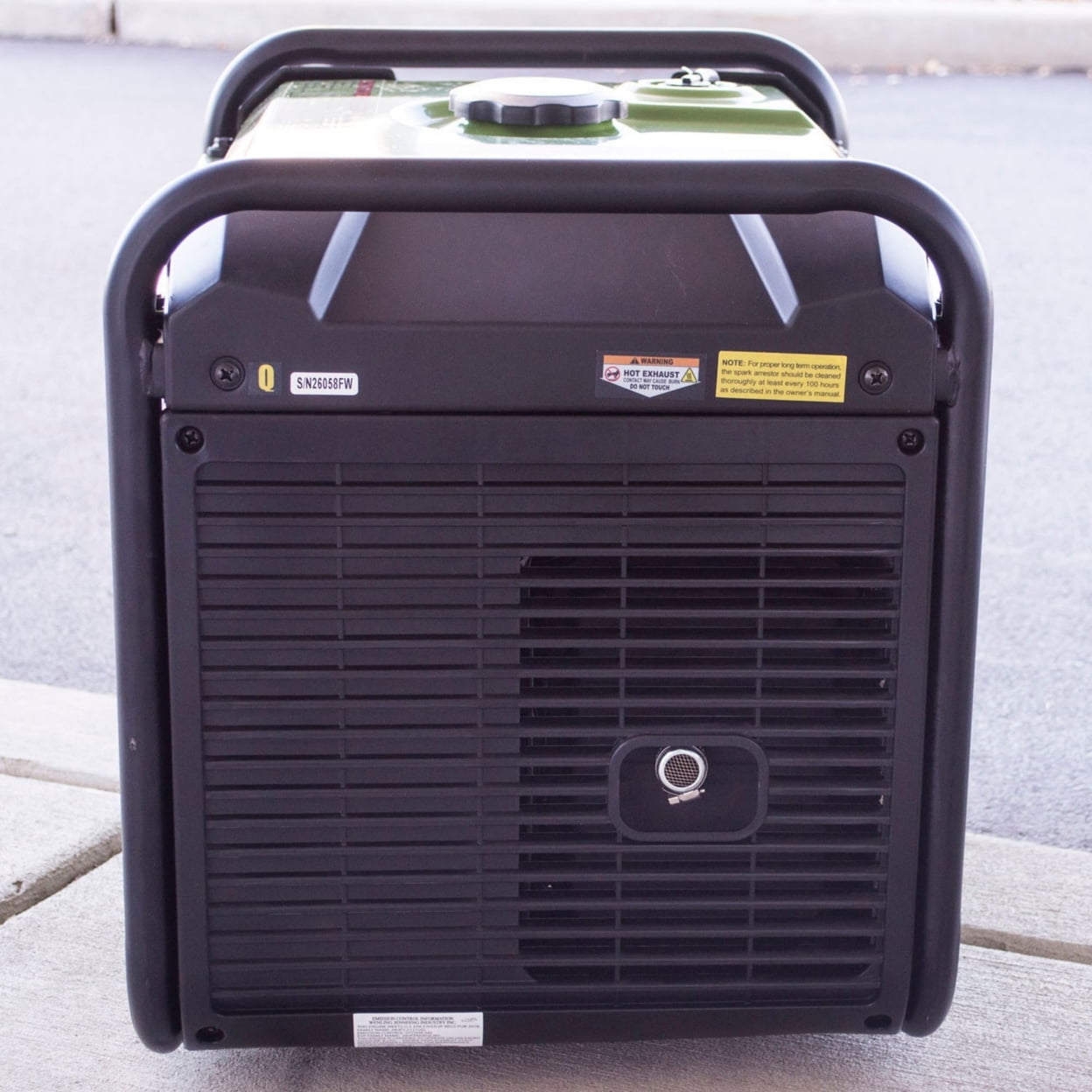 3,500-Watt Dual Fuel Inverter Generator for Sensitive Electronics