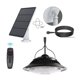 thumbnail image 3 of Single Heads Solar Pendant Lights Remote Control Indoor Outdoor Shed Lamp Led Hanging for Storage Room Porch Garden, 3 of 5
