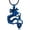 Blue, variant on Cremation Jewelry for Ashes Stainless Steel Dragon Urn Necklace Keepsake Human Pet Ashes Holder Memorial Pendant for Women Men