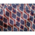 thumbnail image 4 of oneOone Silk Tabby Fabric Aztec Ikat Print Fabric BTY 42 Inch Wide, 4 of 4