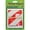 Red Stripe/White, variant on HY-KO Products Tape-4 Reflective Adhesive Strips, 5" x 24", Red