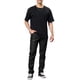 thumbnail image 2 of Pantalones de hombre Inspire Chic de imitación de cuero, ajustados, con cremallera, color negro, talla 32, 2 of 5