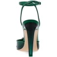 thumbnail image 3 of Steve Madden Womens Amory Faux Leather Jeweled Pumps, 3 of 3