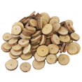 thumbnail image 2 of Shangren 100 Pcs Wooden Log Slices Discs For DIY Craft Wedding Centerpieces Rustic 1-2cm 2-3cm/100pcs, 2 of 8