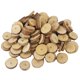thumbnail image 2 of 100 piezas de discos de madera redondos de madera natural para decoración DIY 2-3 cm / 100 unids, 2 of 9