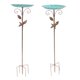 thumbnail image 1 of Comedero Para Pájaros De Pie, Alimentador De Cuenco De Para Pájaros Independiente A Prueba De Frío Vintage, Metal Estable Para Terraza, 1 of 7