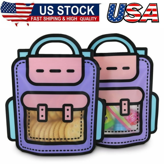 Bulk Gift Bags for Kids Birthday Party Supplies - Goodie Bag for Candy, Food