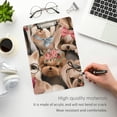 thumbnail image 5 of FMSHPON Cute Dogs Clipboard Hardboard Wood Nursing Clip Board and Pull for Standard A4 Letter 13x9 inches, 5 of 8