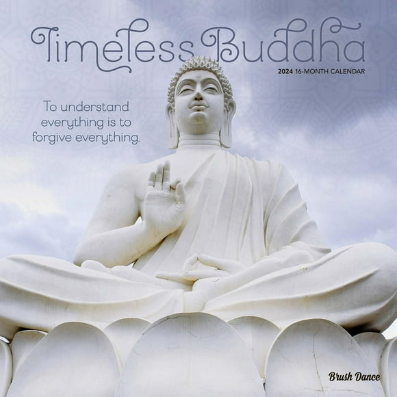 Brush Dance Bouddha intemporel 2024 Mur Carré 30.48x60.96 CM, 9781975470081