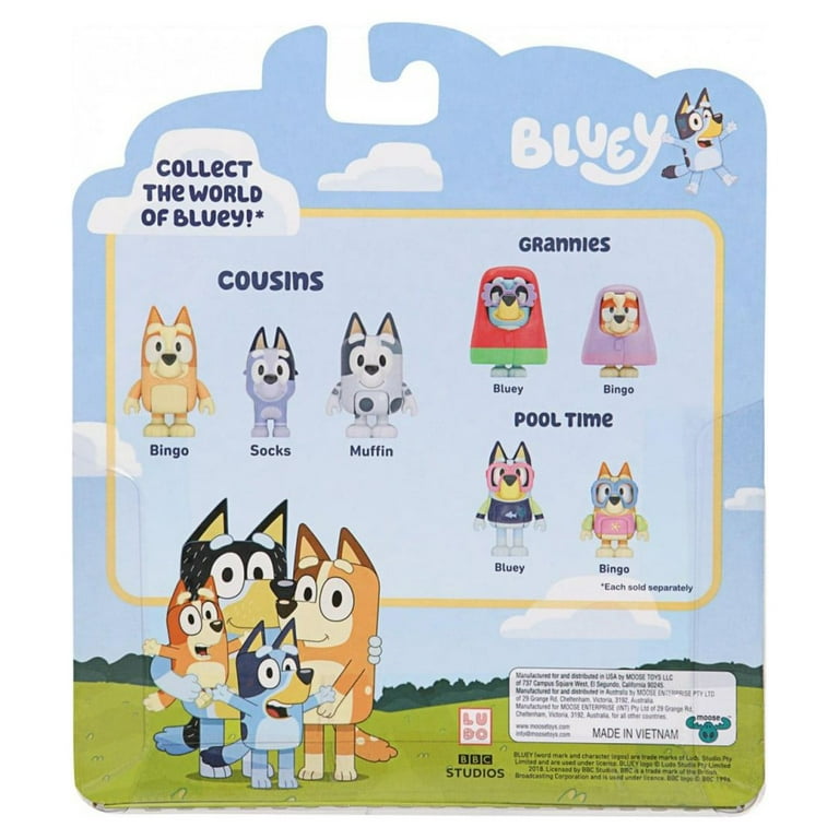 Bluey - Cousins: Bingo, Muffin & Socks 2.5