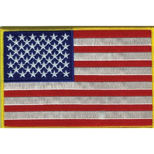 American Flag Patch 12" x 9" Large USA Flag Patch